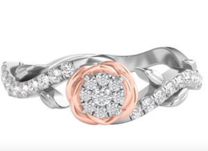 Princess Belle inspired Engagement Ring Helzberg Diamonds