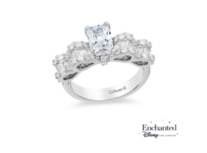 Snow white inspired Zales engagement ring