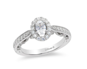 Princess Ariel inspired Zales engagement ring