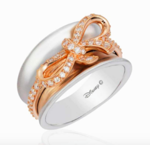 Snow White inspired Disney Enchanted Fine Jewelry collection engagement ring